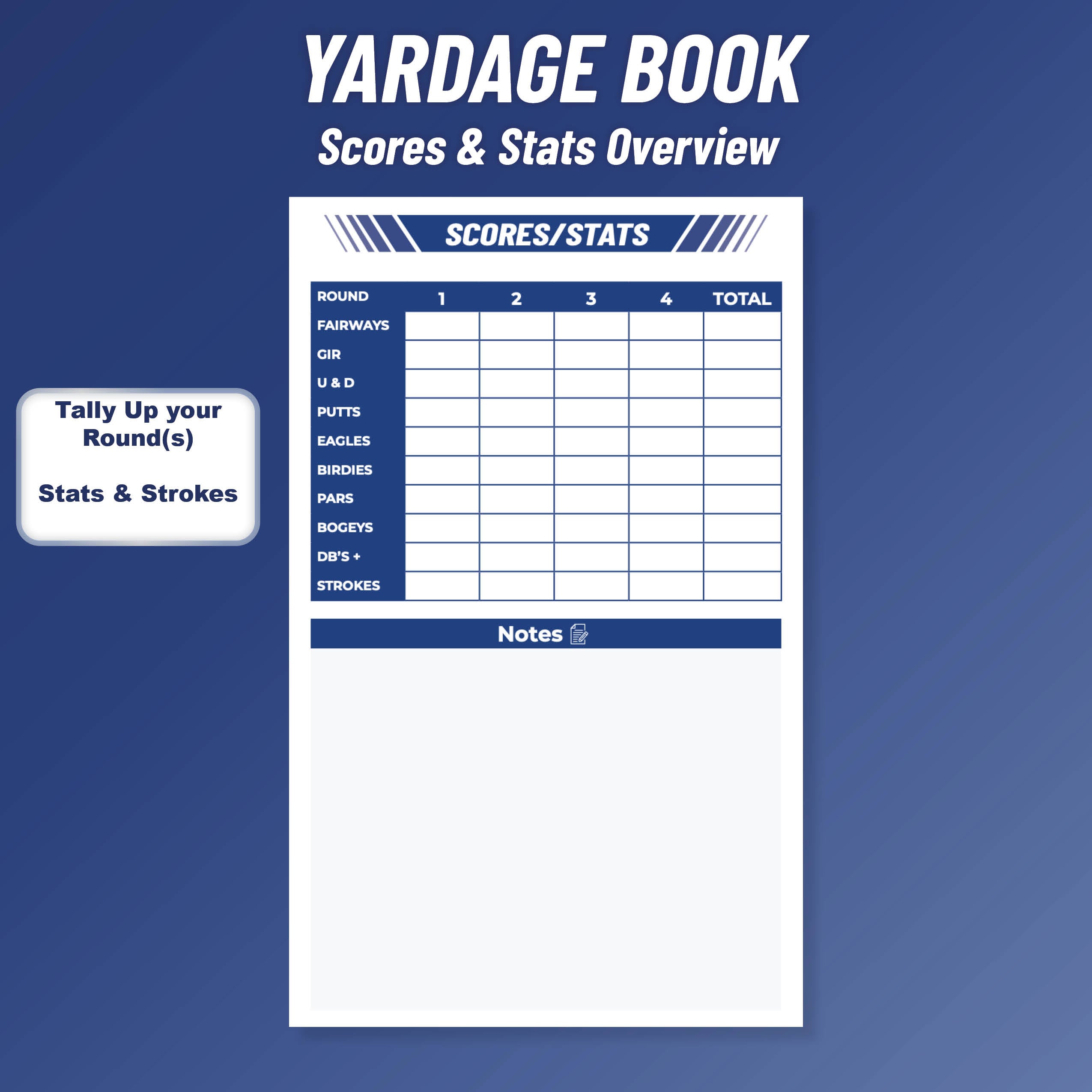 AG Golf: Yardage Book