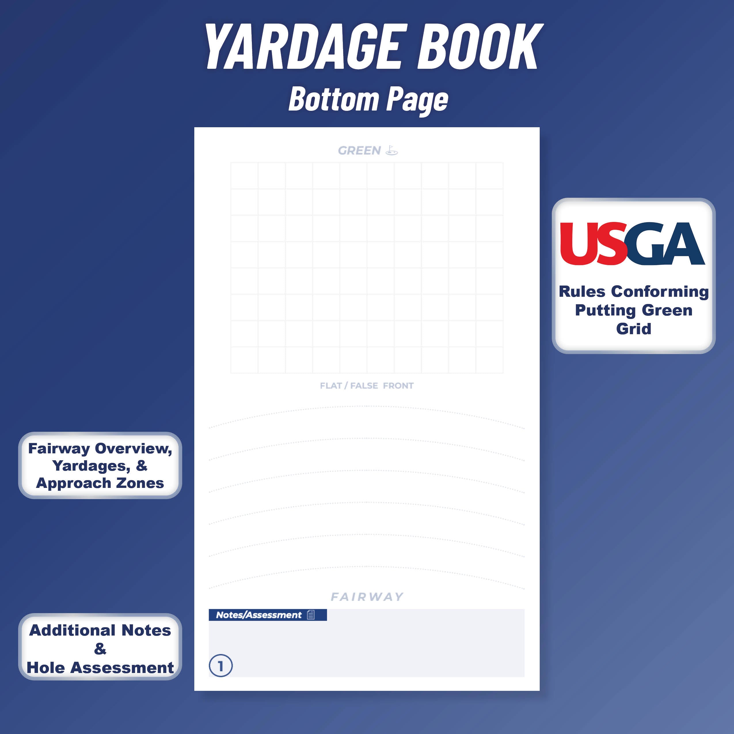 AG Golf: Yardage Book