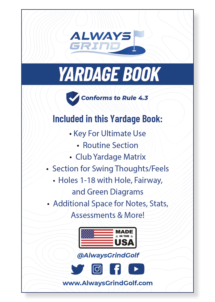AG Golf: Yardage Book
