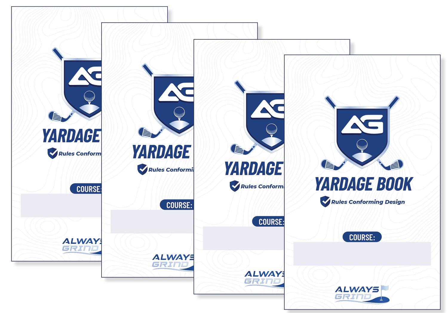 AG Golf: Yardage Book